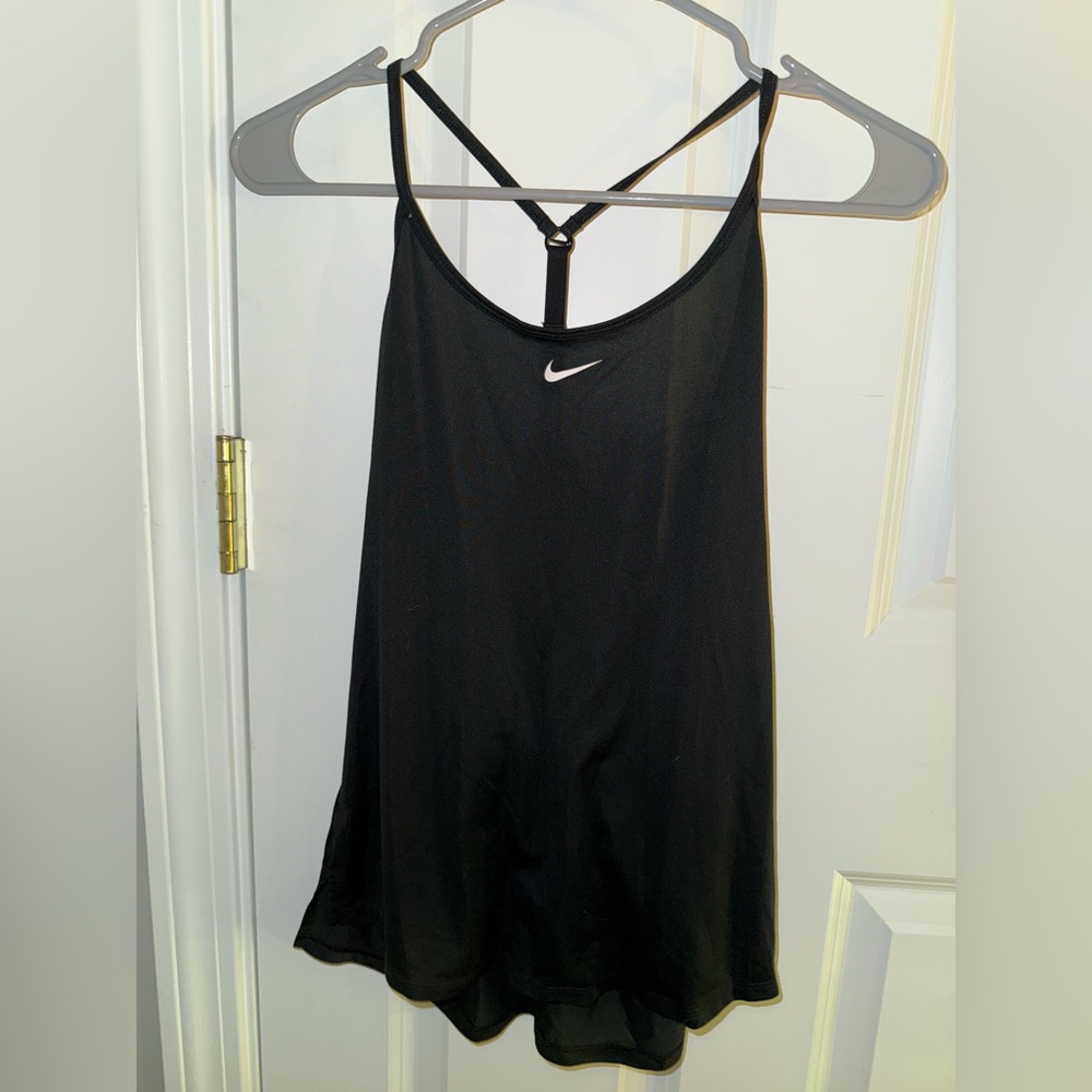 Women’s Black Nike Spaghetti String Tank Top